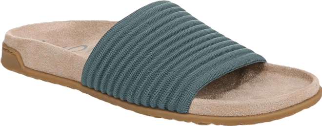 Womens Evie Knit Slide Sandals