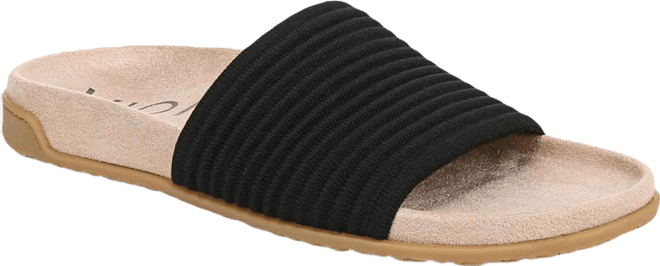 Womens Evie Knit Slide Sandals