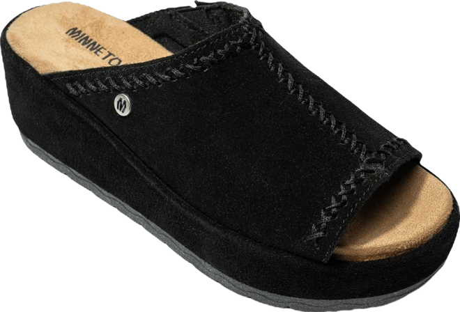 Women's Paislee Suede Wedge Sandals