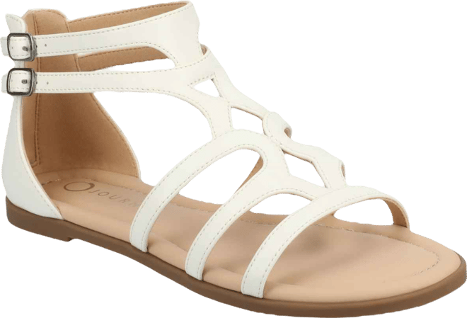 Women's Genneva Zipper Flat Sandals