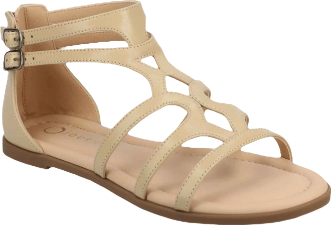 Women's Genneva Zipper Flat Sandals