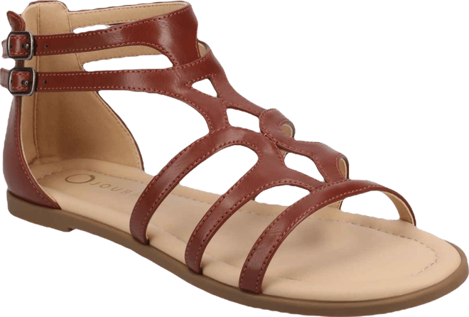 Women's Genneva Zipper Flat Sandals