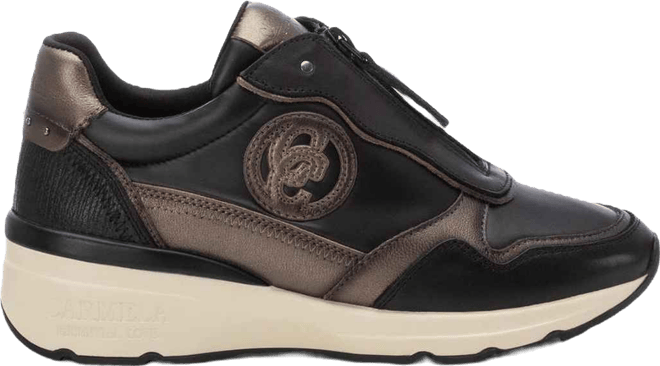 Carmela Collection Women's Leather Casual Sneakers By 