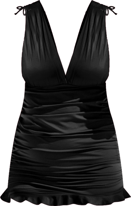 Women's Adjustable Ruched Swimdress