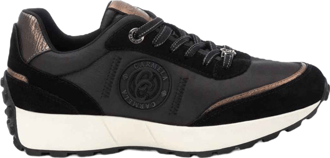 Carmela Collection Women's Leather Casual Sneakers By 