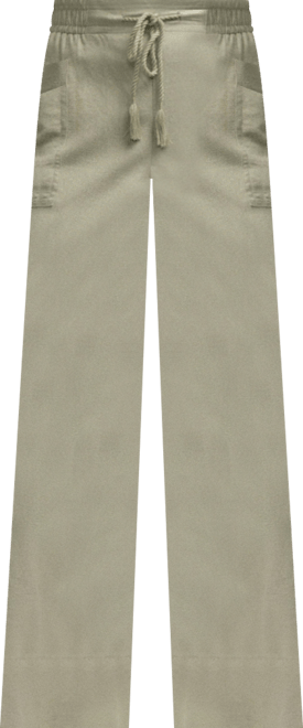 Women s Wide Leg Pant with Side Drawcord