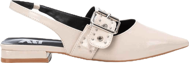 Women's Wide Bucke Flats
