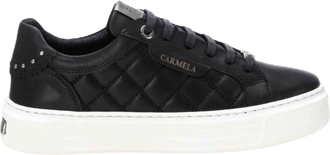 Carmela Collection Women's Leather Casual Sneakers By 
