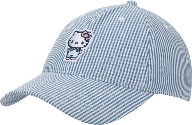 Embroidered Character Women's Denim Unstructured Baseball Cap