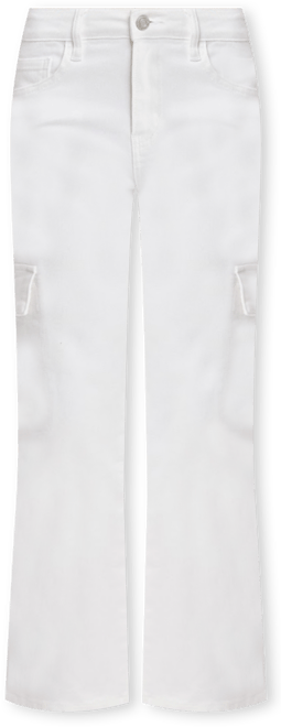 Women's High Rise Cargo Straight Jeans