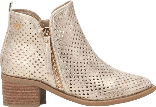 Women's Italian Western Booties With side Zipper