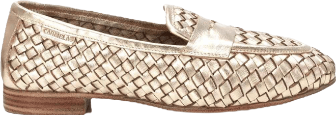 Carmela Leather Collection Women's Braided Flats by 
