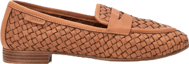 Carmela Leather Collection Women's Braided Flats by 