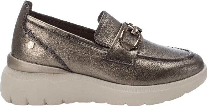 Carmela Leather Collection Women's Wedge Moccasins