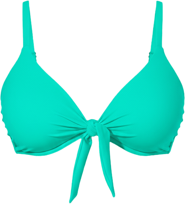 Women's Mentor Tie Front Bikini Top