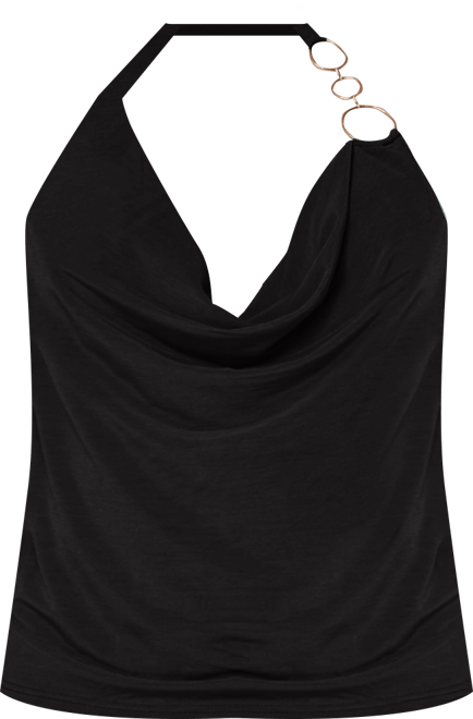 Women's Rhia Cowl Neck Halter Top