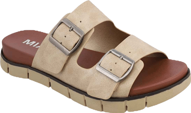 Women's Esei Double Buckle Slip-On Slide Sandals
