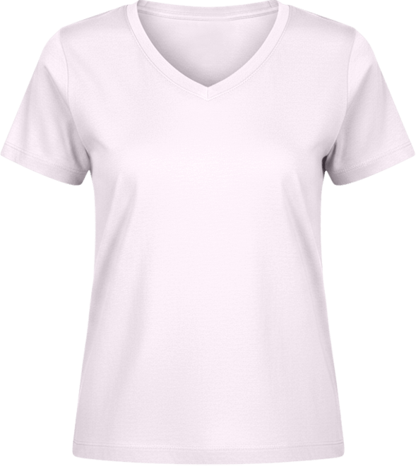 Women's Louise Cotton + Tencel V-neck Tee