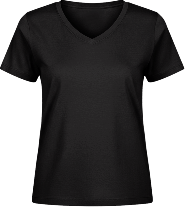 Women's Louise Cotton + Tencel V-neck Tee