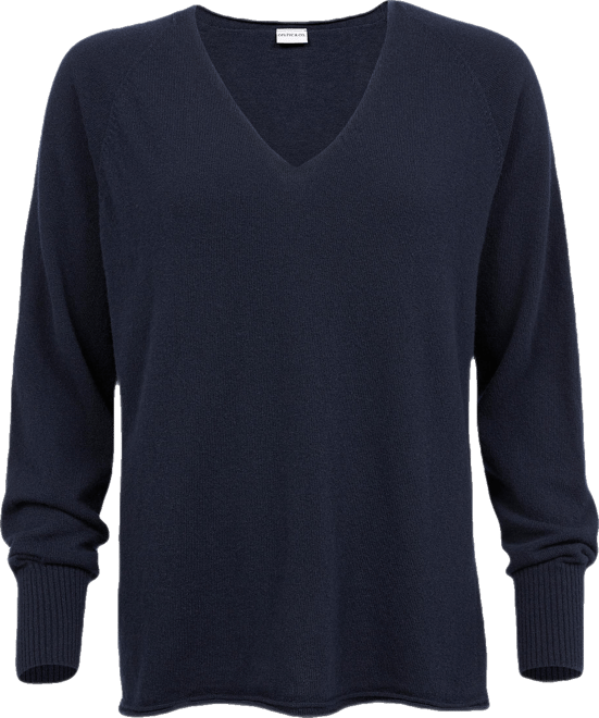 Women's Geelong Wool Slouch V-Neck Sweater