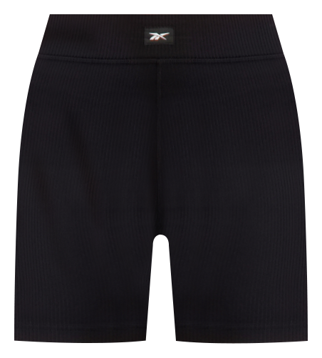Women's Ribbed Solid-Color 6" Bike Shorts