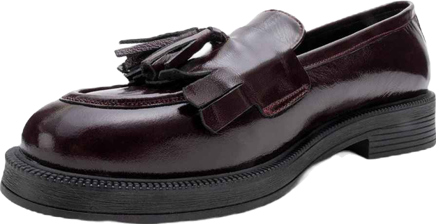Milly Leather Tassel Loafers