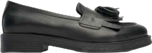 Milly Leather Tassel Loafers