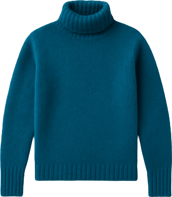 Women's Alpaca Cott Slch Turtleneck Sweater