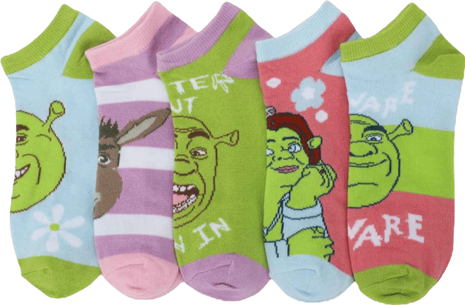 Women's Friends 5-Pair Ankle Socks-osfa