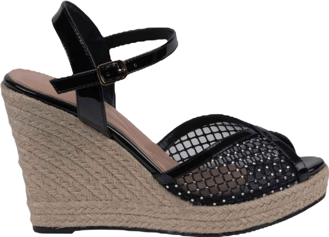 Women's Mila Embellished Espadrille Wedge Sandals