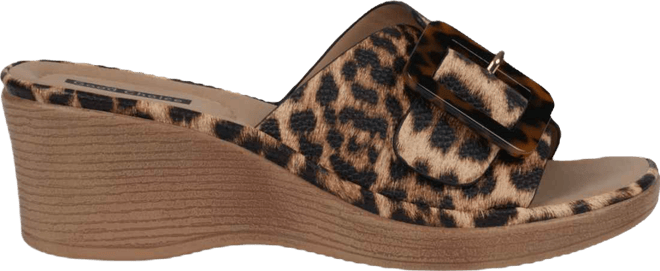 Women's Teri Buckle Wedge Sandals