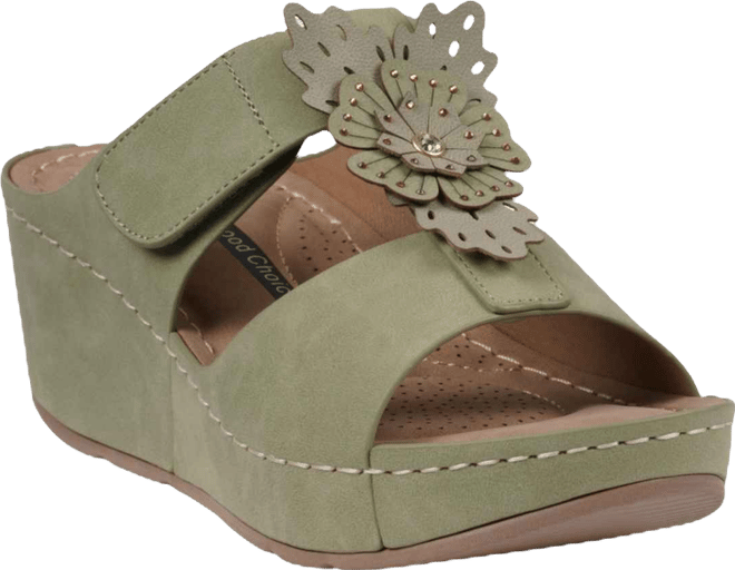 Women's Talia Floral Wedge Sandals