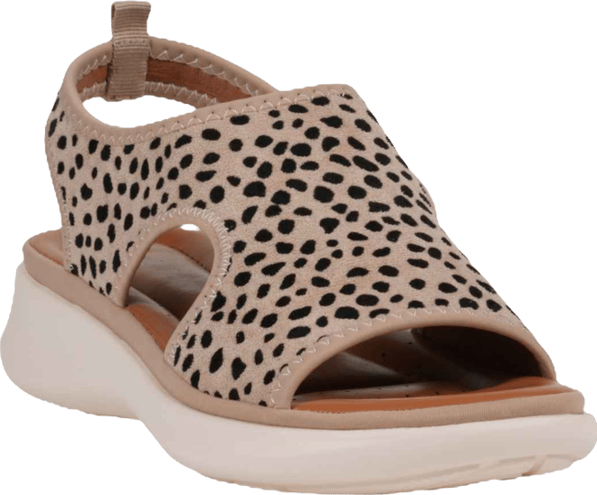 Women's Romy Stretch Lycra Wedge Sandals