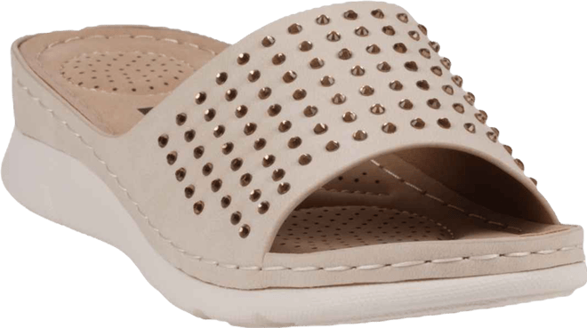 Women's Julie Embellished Comfort Flat Sandals