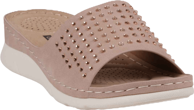 Women's Julie Embellished Comfort Flat Sandals