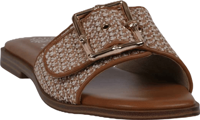 Women's Indie Woven Buckle Flat Sandals
