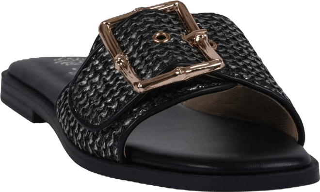 Women's Indie Woven Buckle Flat Sandals