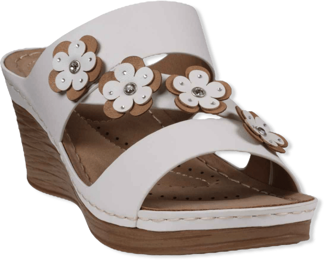 Women's Halia Floral Wedge Sandals
