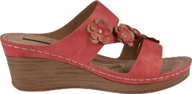 Women's Halia Floral Wedge Sandals