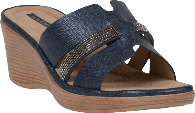 Women's Frances Embellished Wedge Sandals