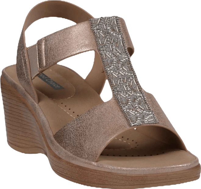 Women's Elissa Embellished Wedge Sandals