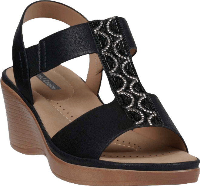 Women's Elissa Embellished Wedge Sandals