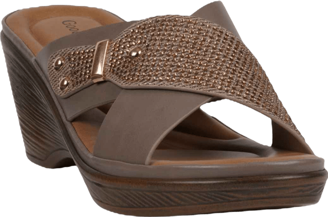 Women's Ash Crisscross Wedge Sandals