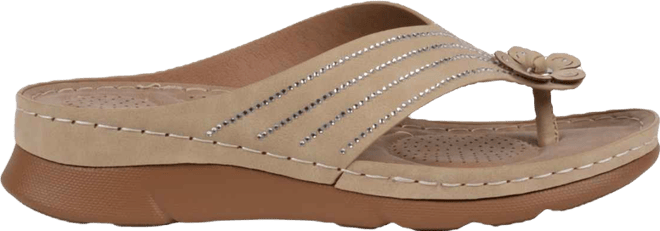 Women's Amari Flower Thong Flat Sandals