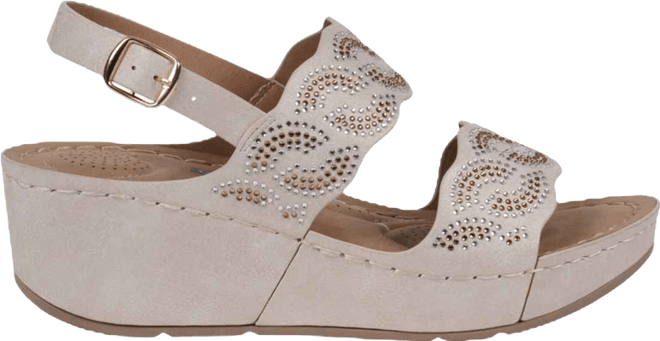 Women's Alexia Embellished Wedge Sandals