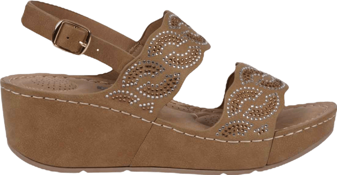 Women's Alexia Embellished Wedge Sandals