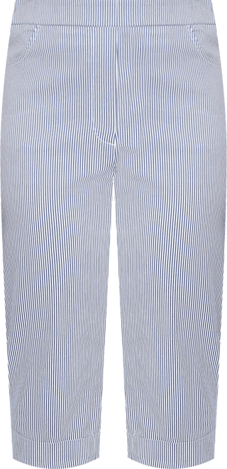 Women's Land of The Free Striped Cuffed Clamdigger Pants