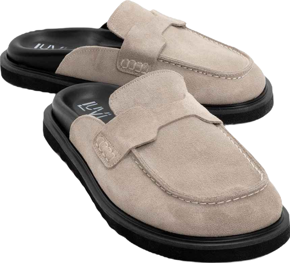 Women's Laven Suede Leather Clogs