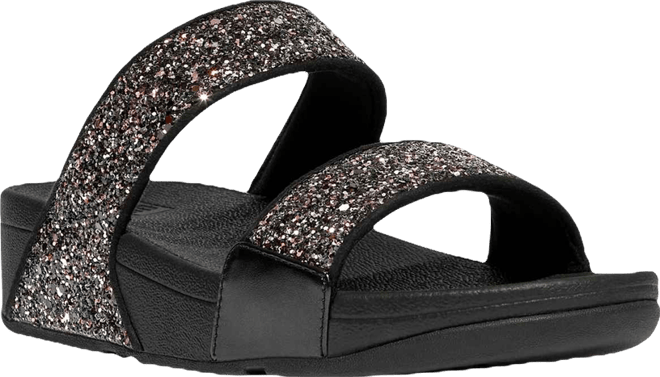 Women's Lulu Multi-Tonal Glitter Wedge Sandals