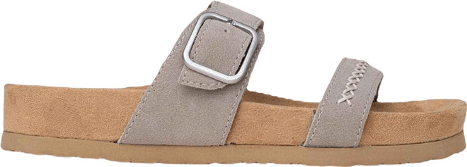 Women's Gideon Suede 2-Strap Buckle Sandals
